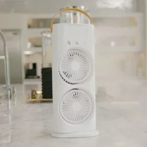 AQUA BREEZ-PORTABLE MISTING FAN!