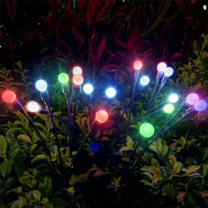 PACK OF 2 SOLAR TREE LIGHTS OUTDOOR WATERPROOF