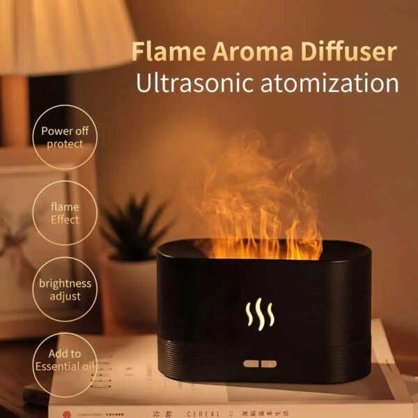 Flame Humidifier & Diffuser ❤️