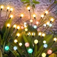 PACK OF 2 SOLAR TREE LIGHTS OUTDOOR WATERPROOF